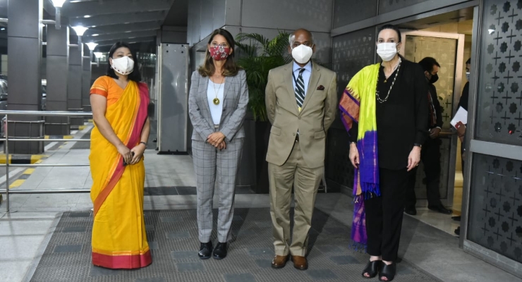 Vicepresidente y Canciller llega a la India para culminar la Misión de Colombia en Salud, Ciencia y Tecnología