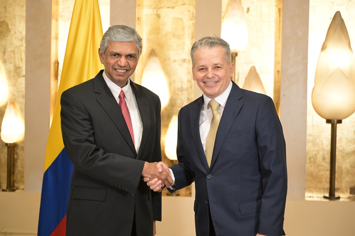 La Embajada en India celebró el Día de la Independencia Nacional de Colombia
