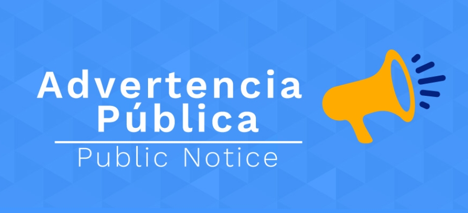 Advertencia Pública