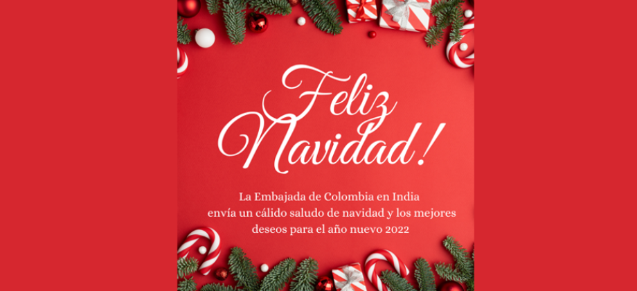  Feliz navidad y próspero 2022